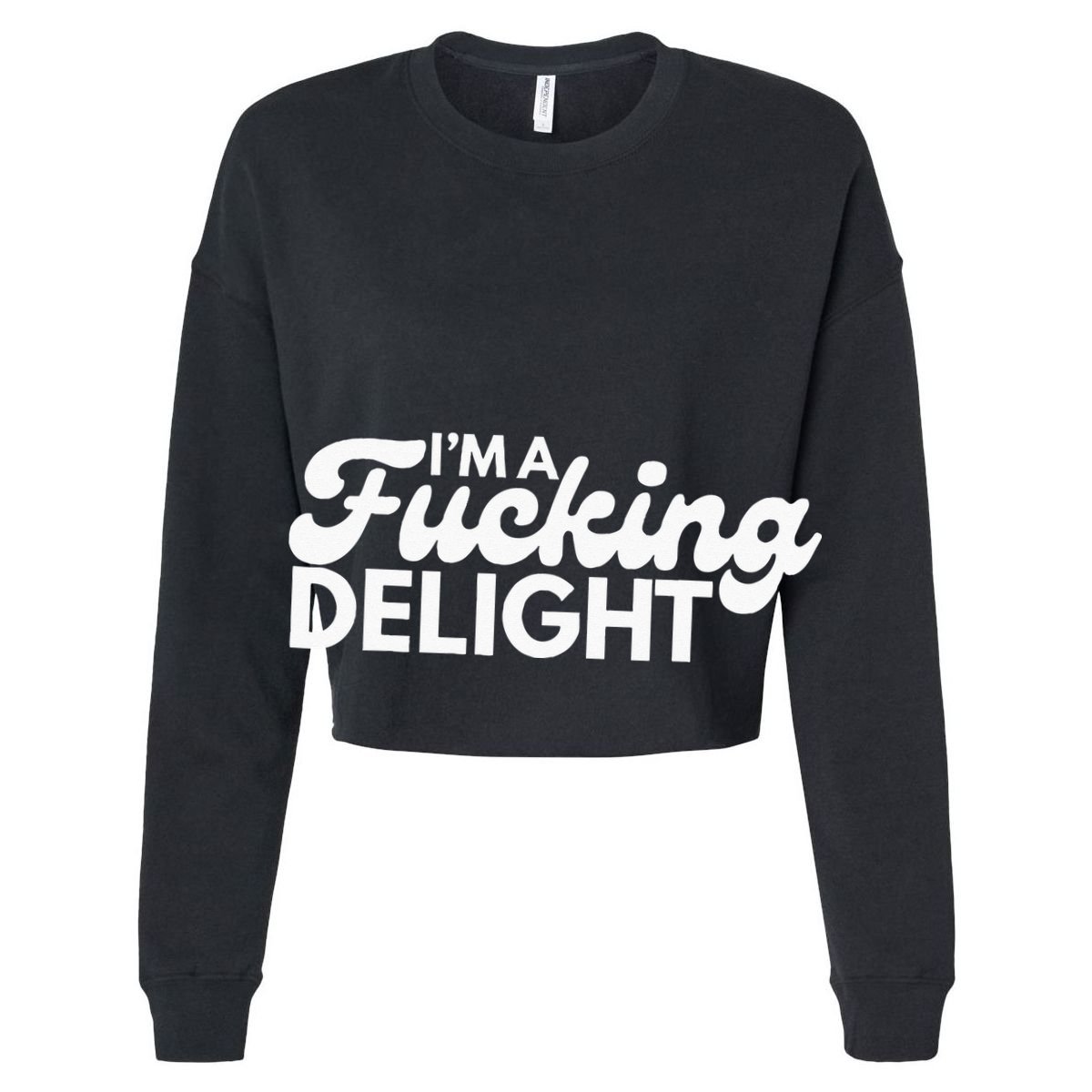 I'm A Fucking Delight Funny Sarcasm Golf Towel