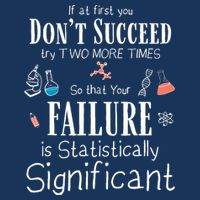 If At First You DonT Succeed Try 2 More Times Funny Design 16 in Basic Backpack