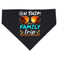 Its A Family Trip Matching Family Group Cruise USA-Made Doggie Bandana