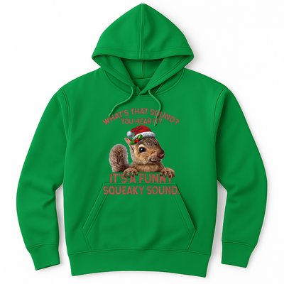 ItS A Funny Squeaky Sound Christmas Squirrel Hoodie