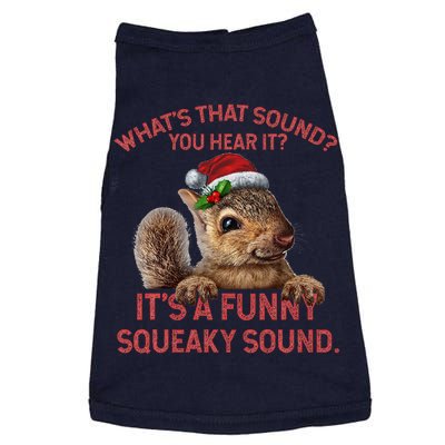 ItS A Funny Squeaky Sound Christmas Squirrel Doggie Tank