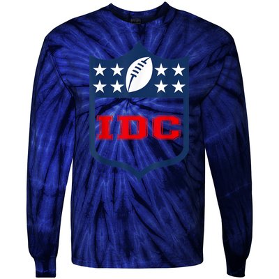 IDC American Football Lover Tie-Dye Long Sleeve Shirt