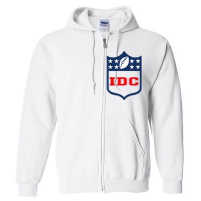 IDC American Football Lover Full Zip Hoodie