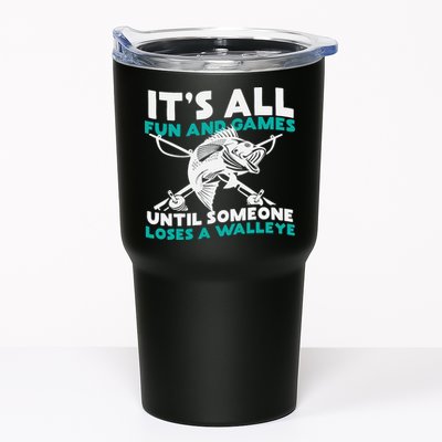 ItS All Fun And Games Until Someone Loses A Walleye Tumbler