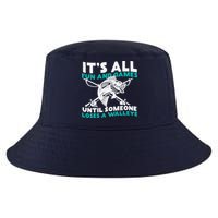ItS All Fun And Games Until Someone Loses A Walleye Cool Comfort Performance Bucket Hat