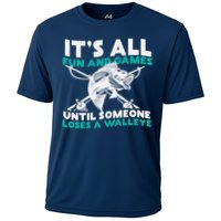ItS All Fun And Games Until Someone Loses A Walleye Performance Shirt