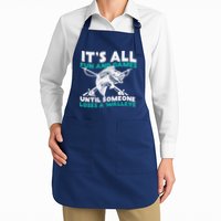 ItS All Fun And Games Until Someone Loses A Walleye Apron
