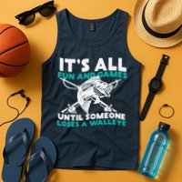 ItS All Fun And Games Until Someone Loses A Walleye Tank Top