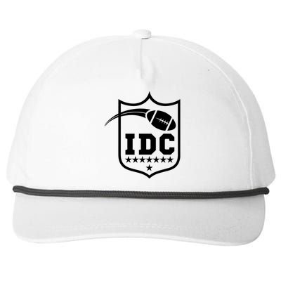 IDC American Football Lover Snapback Five-Panel Rope Hat