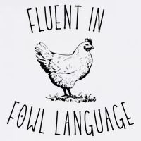 I Am Fluent In Fowl Language Knit Cap Winter Beanie