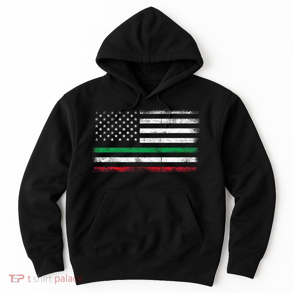 Italian American Flag Italy Flag Hoodie