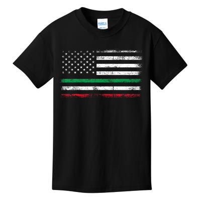 Italian American Flag Italy Flag Kids T-Shirt