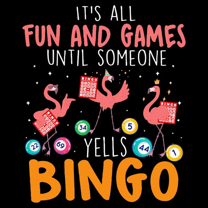 Its All Fun And Games Until Someone Yells Bingo Lover Cooling Performance Crew T-Shirt