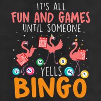Its All Fun And Games Until Someone Yells Bingo Lover Golf Towel