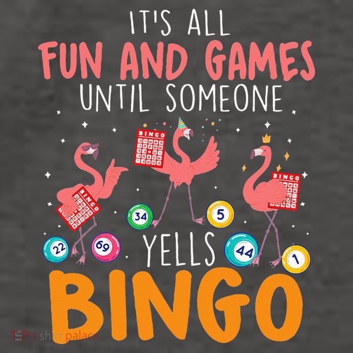 Its All Fun And Games Until Someone Yells Bingo Lover Vector Backpack