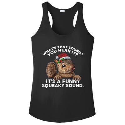 ItS A Funny Squeaky Sound Funny Gift Funny Christmas Squirrel Gift Ladies PosiCharge Competitor Racerback Tank