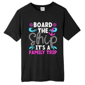 It's A Family Cruise Trip 2024 Family Cruising Vacation Tall Fusion ChromaSoft Performance T-Shirt