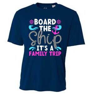 It's A Family Cruise Trip 2024 Family Cruising Vacation Cooling Performance Crew T-Shirt