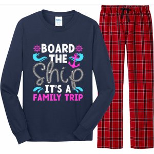 It's A Family Cruise Trip 2024 Family Cruising Vacation Long Sleeve Pajama Set