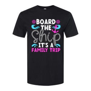 It's A Family Cruise Trip 2024 Family Cruising Vacation Softstyle CVC T-Shirt