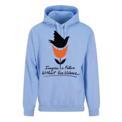 Imagine A Future Without Gun Violence Tee For Gun Control Unisex Surf Hoodie