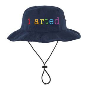 I Arted Funny Artist Gift Legacy Cool Fit Booney Bucket Hat