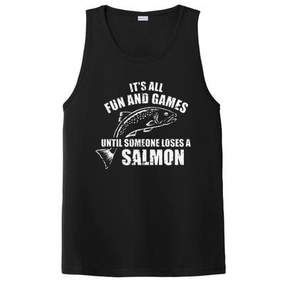 Its All Fun And Games Until Someone Loses A Salmon Fishing PosiCharge Competitor Tank