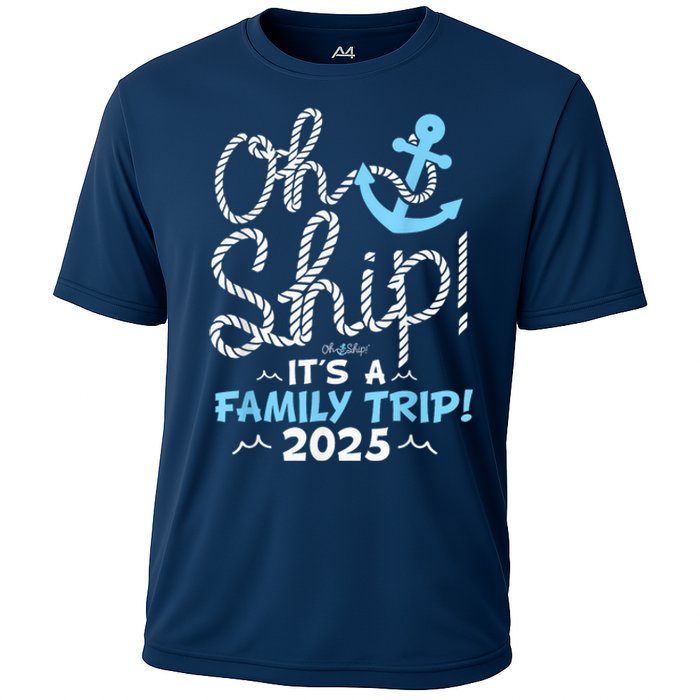 ItS A Family Trip 2025 Group Matching Family 2025 Cruise Cooling Performance Crew T-Shirt