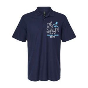 ItS A Family Trip 2025 Group Matching Family 2025 Cruise Softstyle Adult Sport Polo