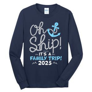 ItS A Family Trip 2025 Group Matching Family 2025 Cruise Tall Long Sleeve T-Shirt