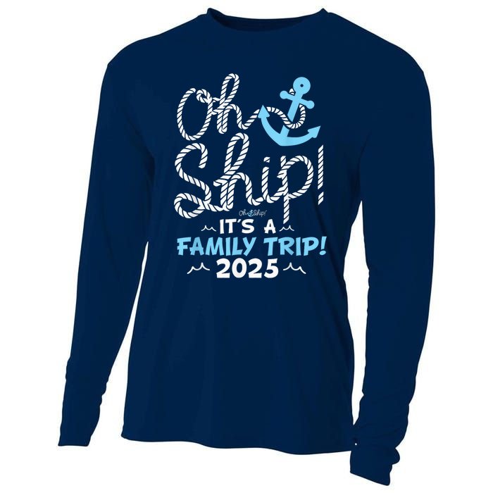 ItS A Family Trip 2025 Group Matching Family 2025 Cruise Cooling Performance Long Sleeve Crew