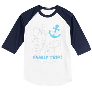 ItS A Family Trip 2025 Group Matching Family 2025 Cruise Baseball Sleeve Shirt