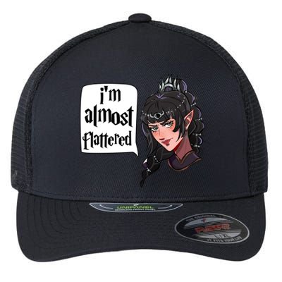 Im Almost Flattered Shadowheart Shadowheart BaldurS Gate 3 Flexfit Unipanel Trucker Cap