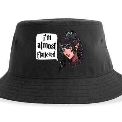 Im Almost Flattered Shadowheart Shadowheart BaldurS Gate 3 Sustainable Bucket Hat