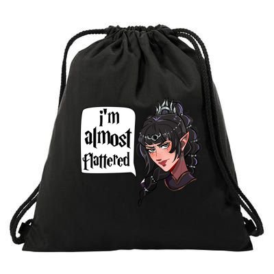Im Almost Flattered Shadowheart Shadowheart BaldurS Gate 3 Drawstring Bag