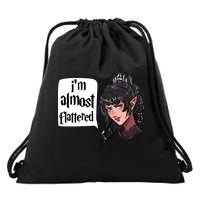 Im Almost Flattered Shadowheart Shadowheart BaldurS Gate 3 Drawstring Bag