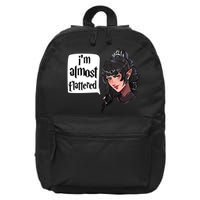 Im Almost Flattered Shadowheart Shadowheart BaldurS Gate 3 16 in Basic Backpack