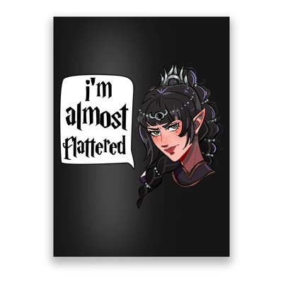 Im Almost Flattered Shadowheart Shadowheart BaldurS Gate 3 Poster
