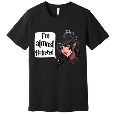 Im Almost Flattered Shadowheart Shadowheart BaldurS Gate 3 Premium T-Shirt