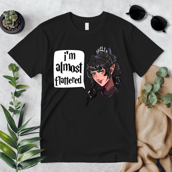 Im Almost Flattered Shadowheart Shadowheart BaldurS Gate 3 Premium T-Shirt