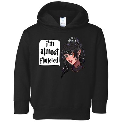 Im Almost Flattered Shadowheart Shadowheart BaldurS Gate 3 Toddler Hoodie