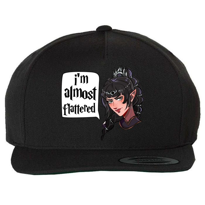 Im Almost Flattered Shadowheart Shadowheart BaldurS Gate 3 Wool Snapback Cap