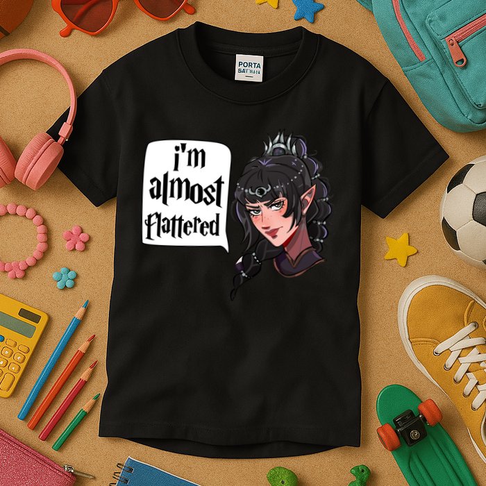 Im Almost Flattered Shadowheart Shadowheart BaldurS Gate 3 Kids T-Shirt