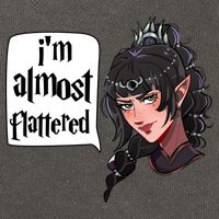 Im Almost Flattered Shadowheart Shadowheart BaldurS Gate 3 Cotton Canvas Backpack