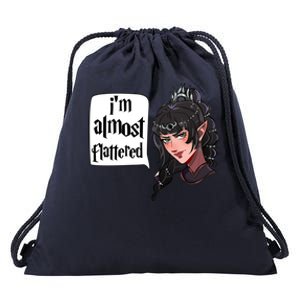 Im Almost Flattered Shadowheart Shadowheart BaldurS Gate 3 Drawstring Bag