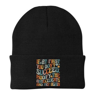 If At First You Dont Succeed Behavior Teacher ABA Therapist Beanie