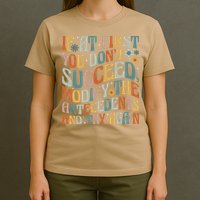 If At First You Dont Succeed Behavior Teacher ABA Therapist T-Shirt