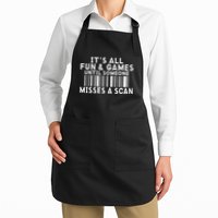 Its All Fun And Games Until Someone Misses A Scan Postal Apron