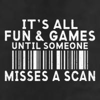 Its All Fun And Games Until Someone Misses A Scan Postal Golf Towel