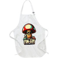 IM A Fun Guy Amusing Mushroom EnthusiastS Funny Pun Full-Length Apron With Pockets